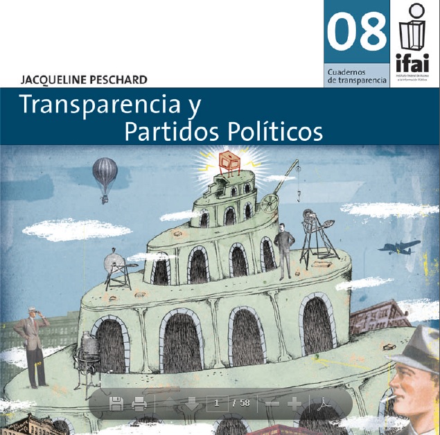 Portada de Transparencia y Partidos Políticos